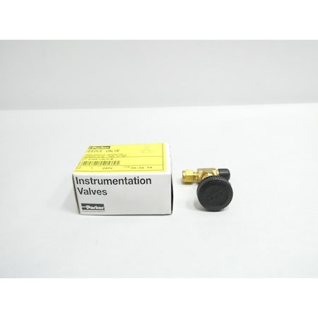 Parker 1/4IN TUBE MANUAL NPT BRONZE 1/4IN NEEDLE VALVE 4M4A-V4LN-B